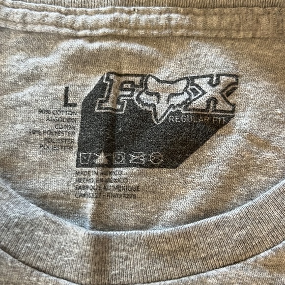 Mens Fox Racing Tee Size Large Used Condition‎ - Picture 2 of 5